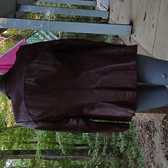 Etienne Aigner leather blazer - Picture 2 of 13